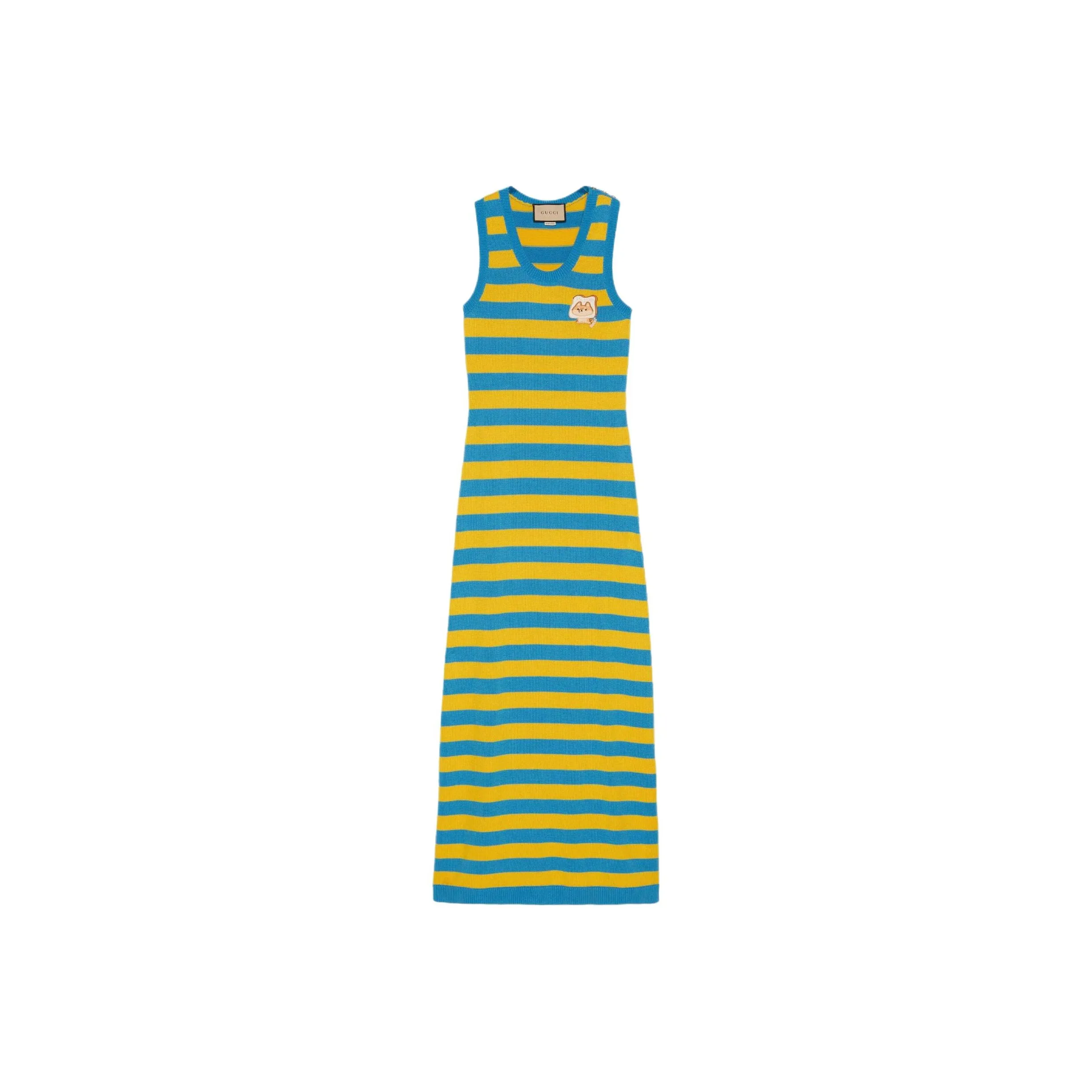 GUCCI Sleeveless Dresses Women's Multicolor