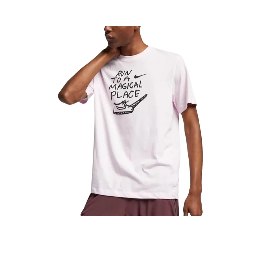 Nike Розовые Мужские Футболки