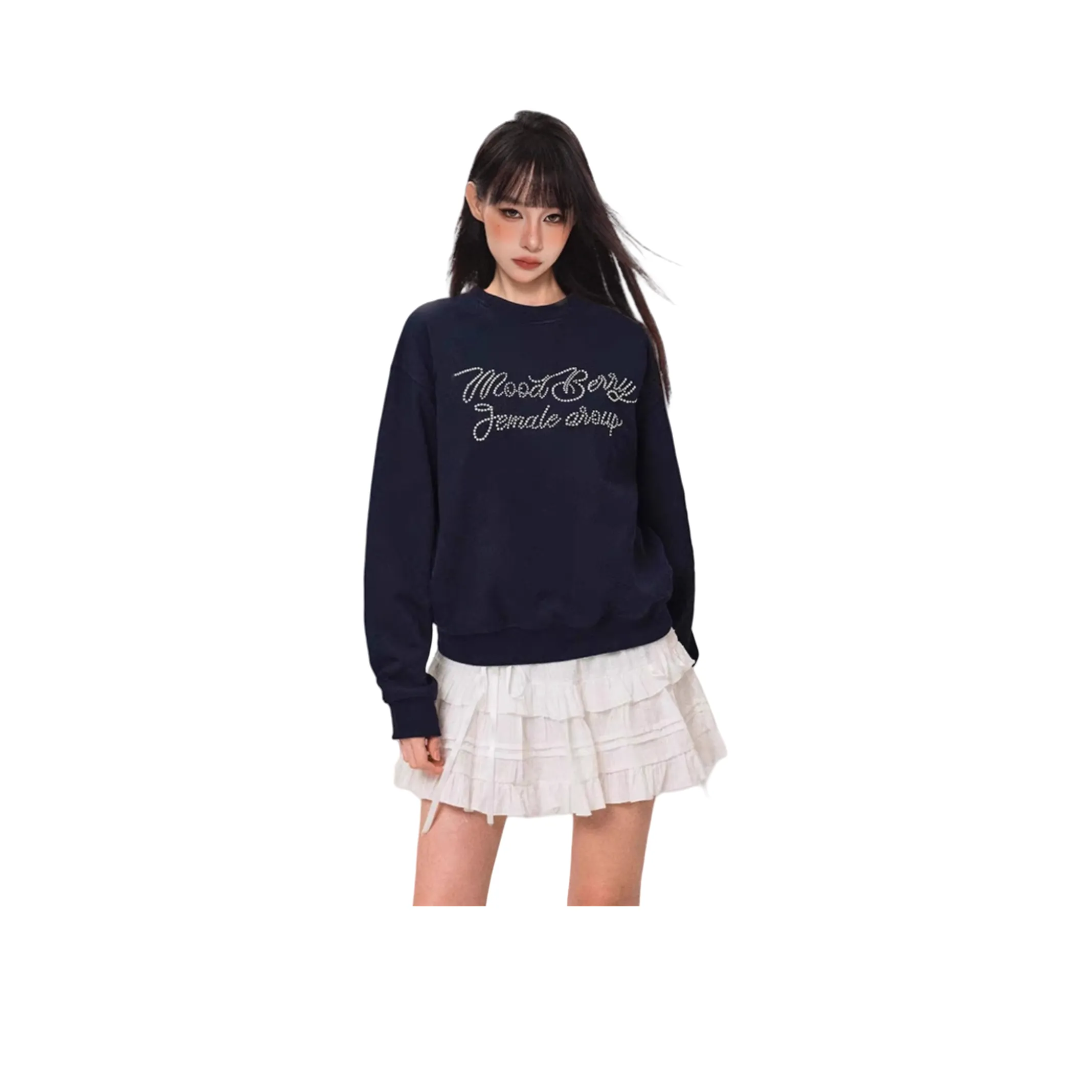 Princess Berdele Свитшот Женский Темно-Синий