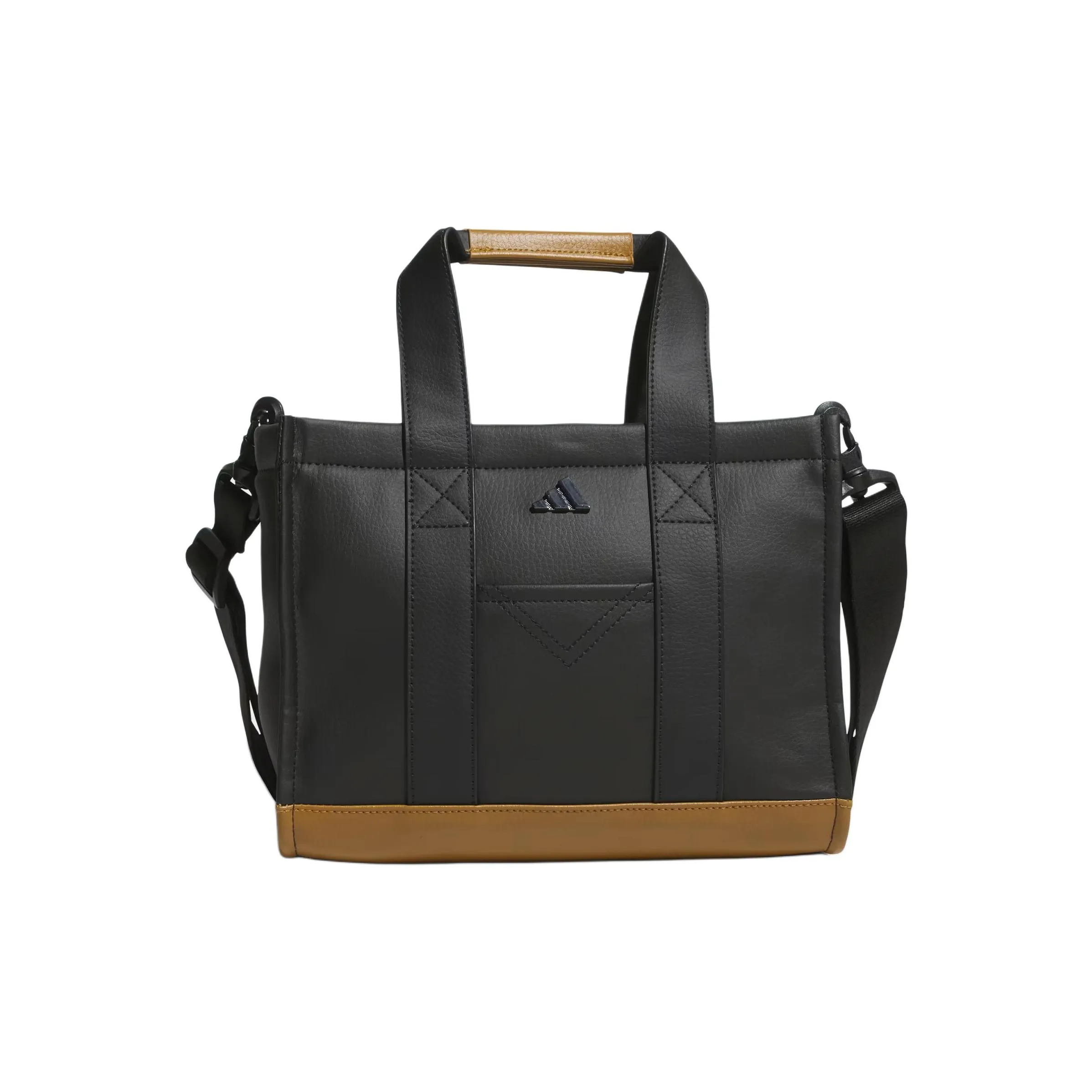 Adidas Полиуретан Тоут Сумка Сумка для покупок Сумка Мужская Черная с Бронзой