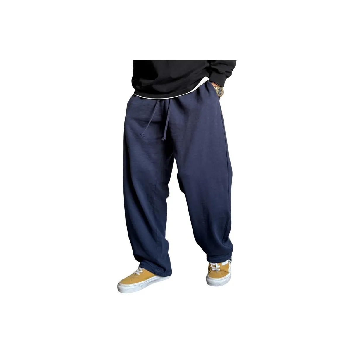 ZHANDASHUAI Вязаные спортивные брюки унисекс