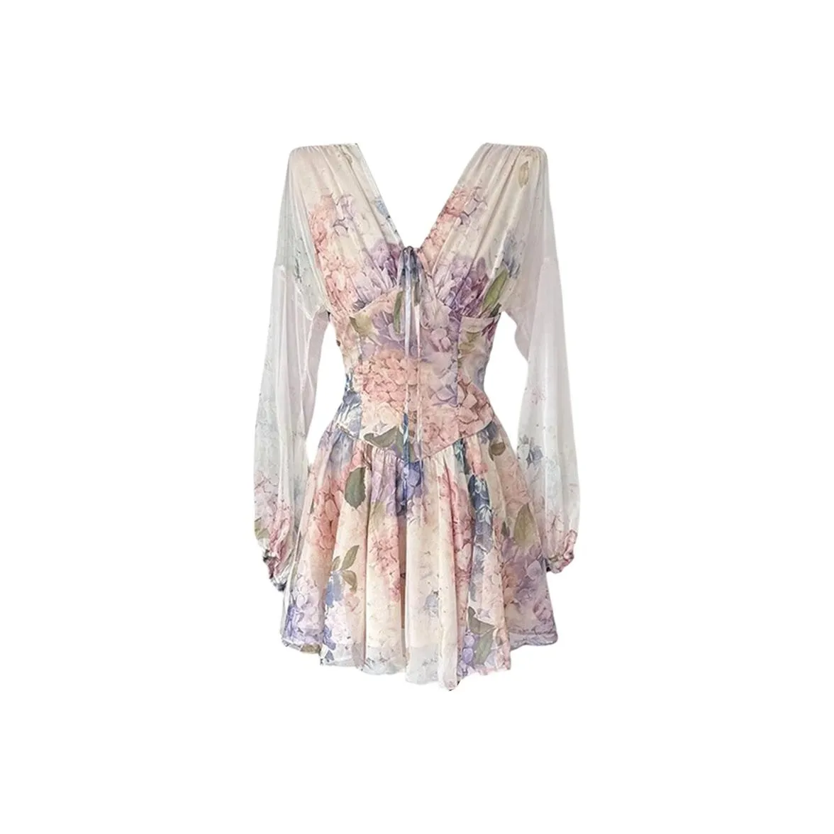 GRAYISMOON Длинное платье с длинными рукавами женское