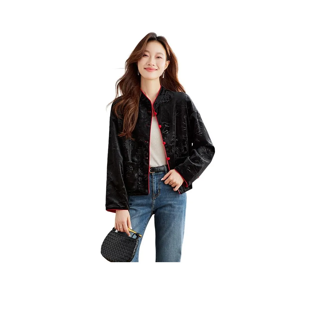 Yi Mengyuan Укороченное пальто-куртка женское