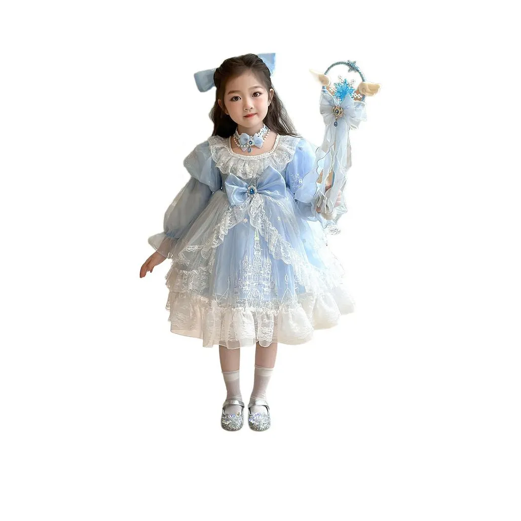 FIRS Kids Платье Синий Children Возраст 3-7 лет