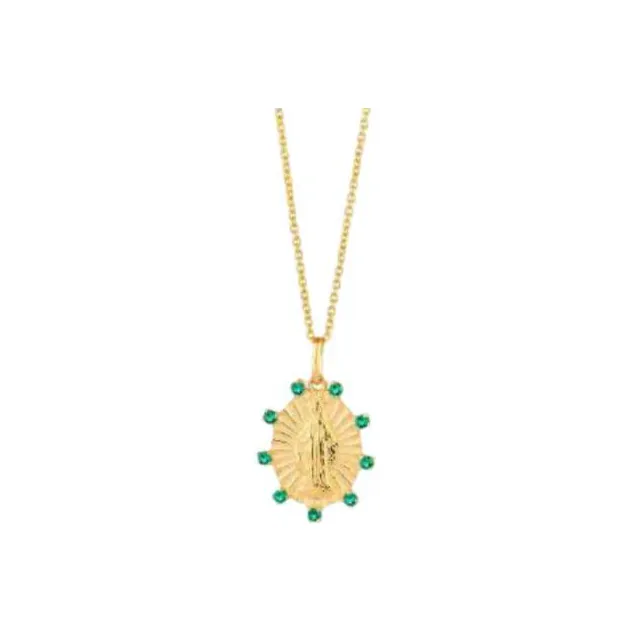 Radiant Stainless Steel Necklaces Women's Gold
