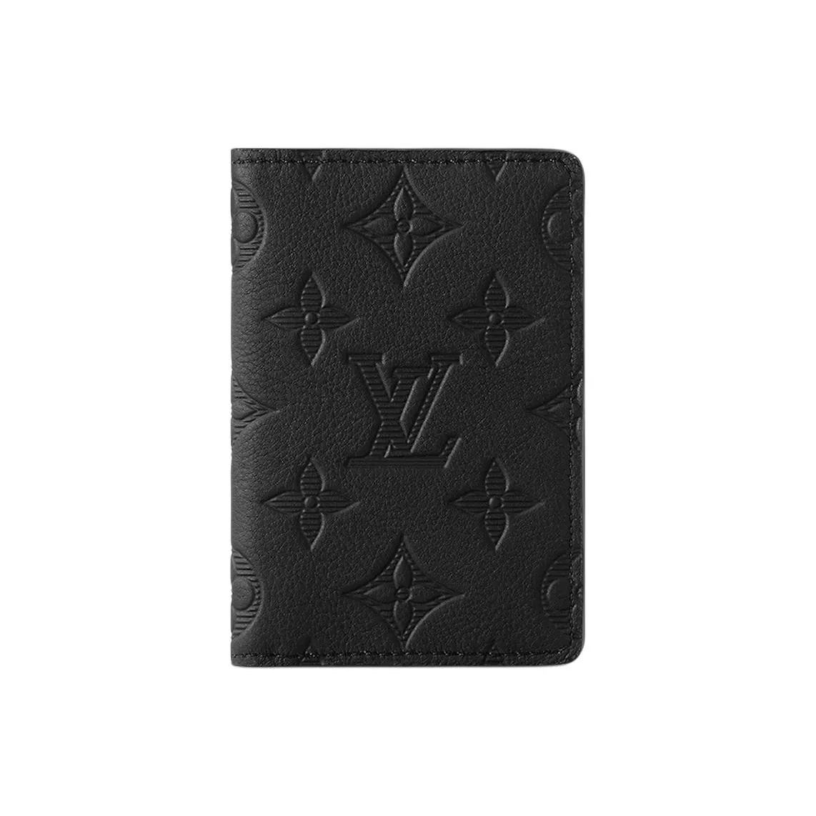 LOUIS VUITTON Pocket Organizer Monogram Shadow Black