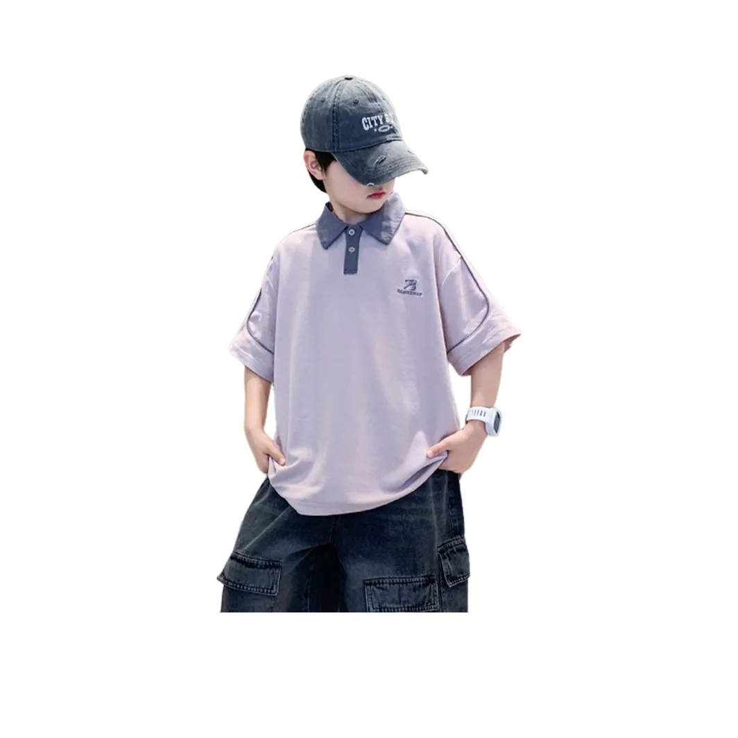 Lanza Поло Пыльно-розовый Детский