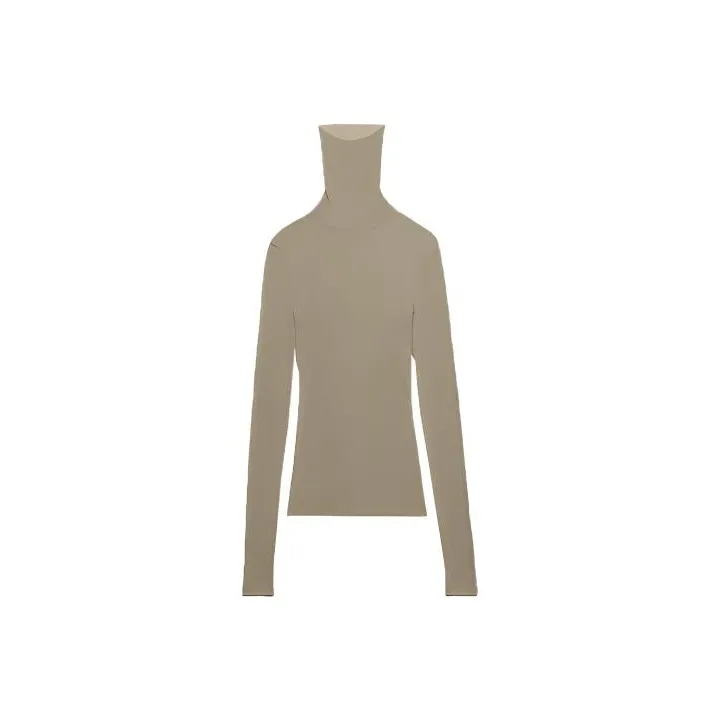 Ami Paris Roll neck Ribbed Sweater