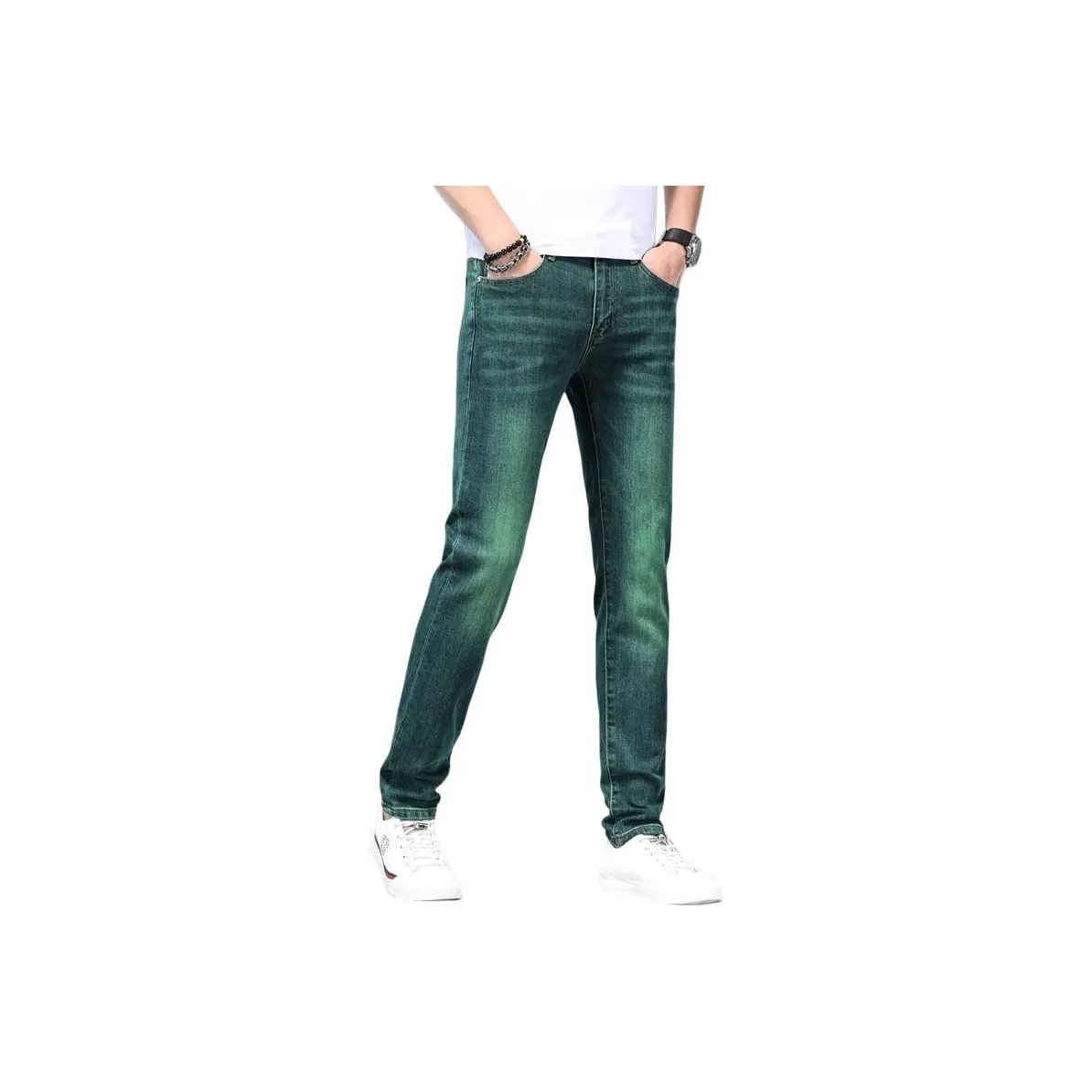 FRQ Jeans Unisex Green