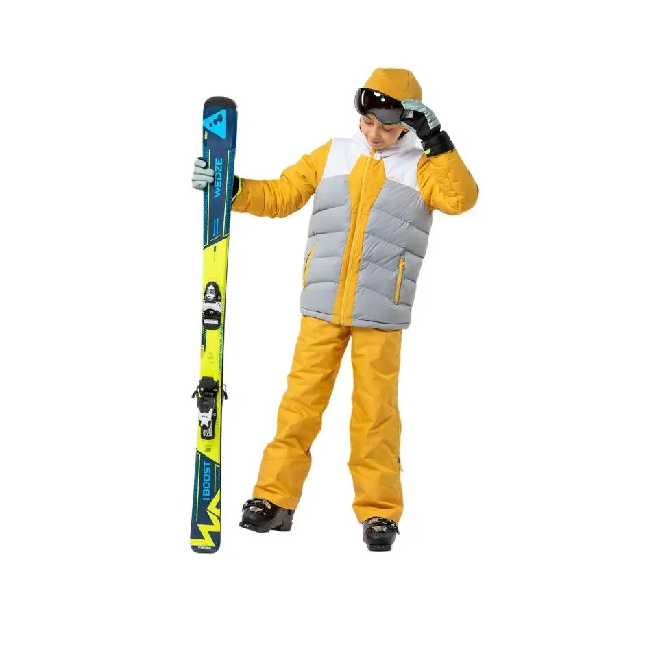 DECATHLON Детская лыжная одежда Желтая для малыша