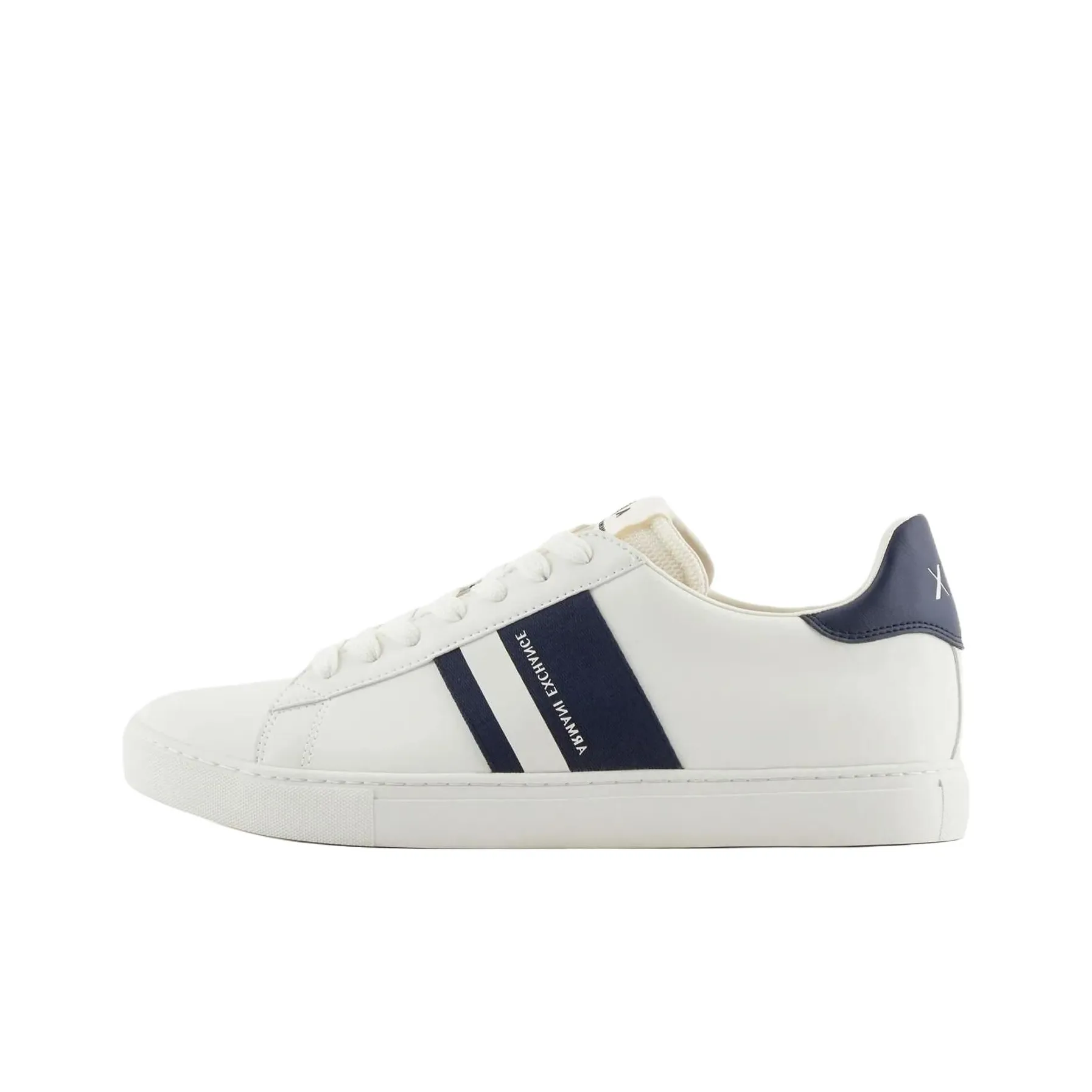 ARMANI EXCHANGEAE Low Top Skateboard Shoes Men's White
