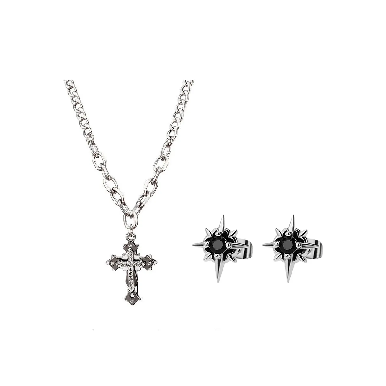 Asia Star Alloy Necklaces Men's