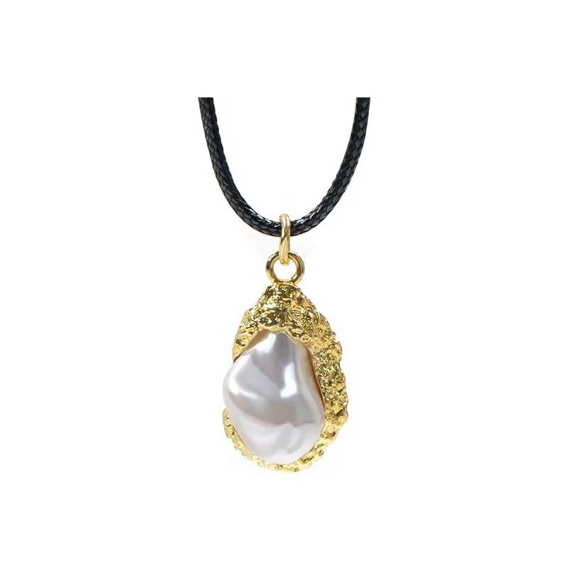 Sanpowa Baroque Pearl Ключица Цепь Женская