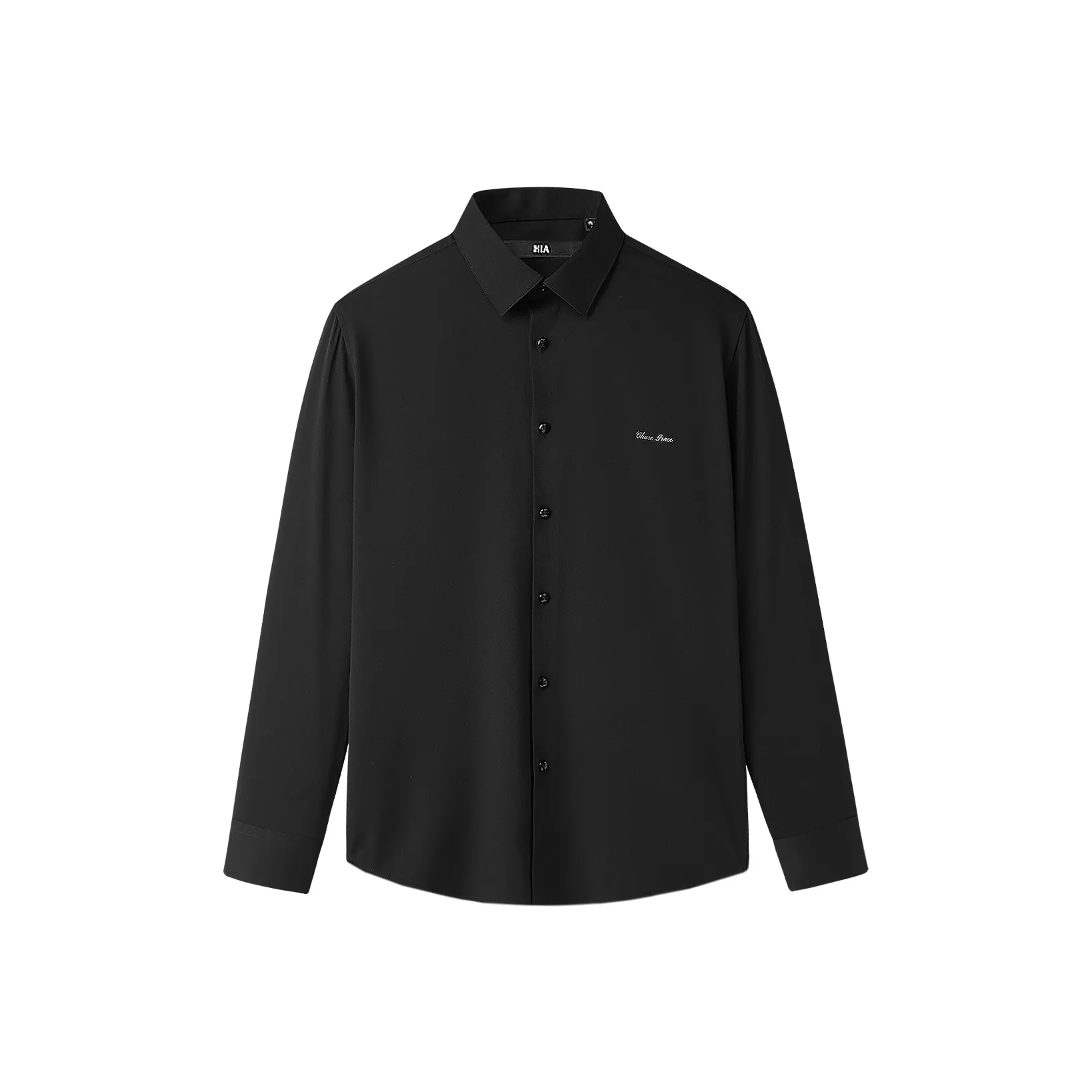 HLA Черный D2 Мужская Рубашка
