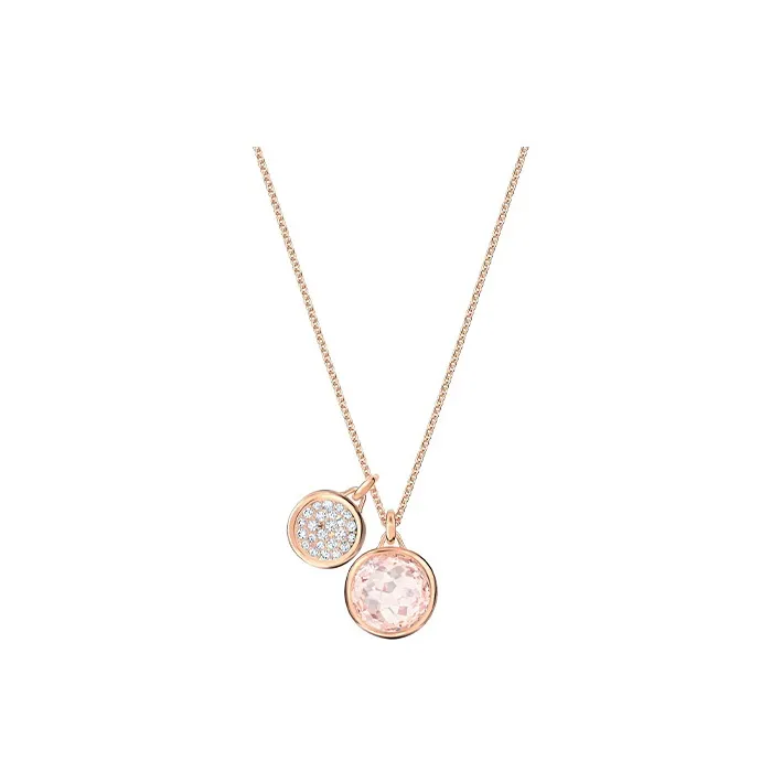 Swarovski Tahlia Rose Gold Plated Necklaces Women's Rose Gold Tone Plated