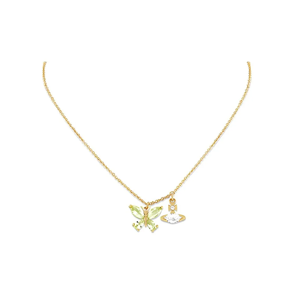 Vivienne Westwood Elianne Brass Necklaces Женские Золото
