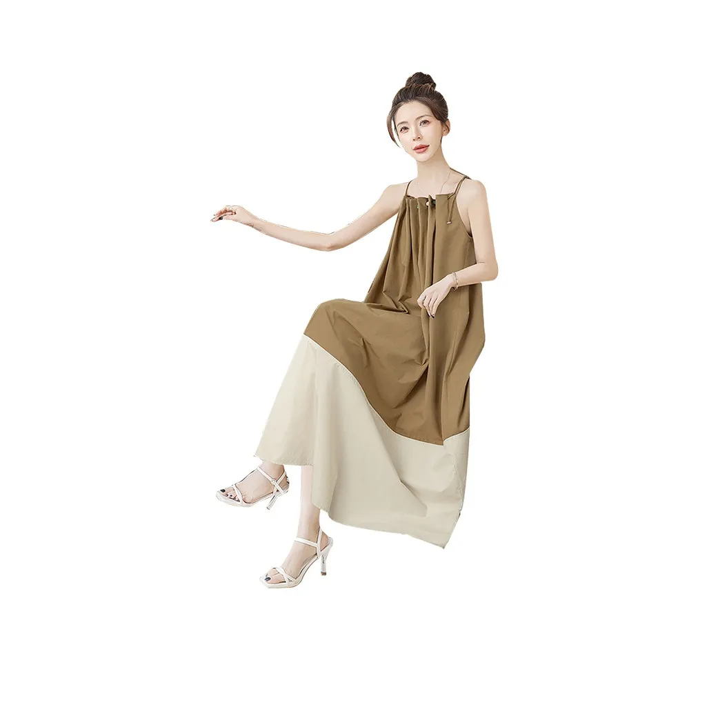 Cypress House Slip Dresses Women's Khaki