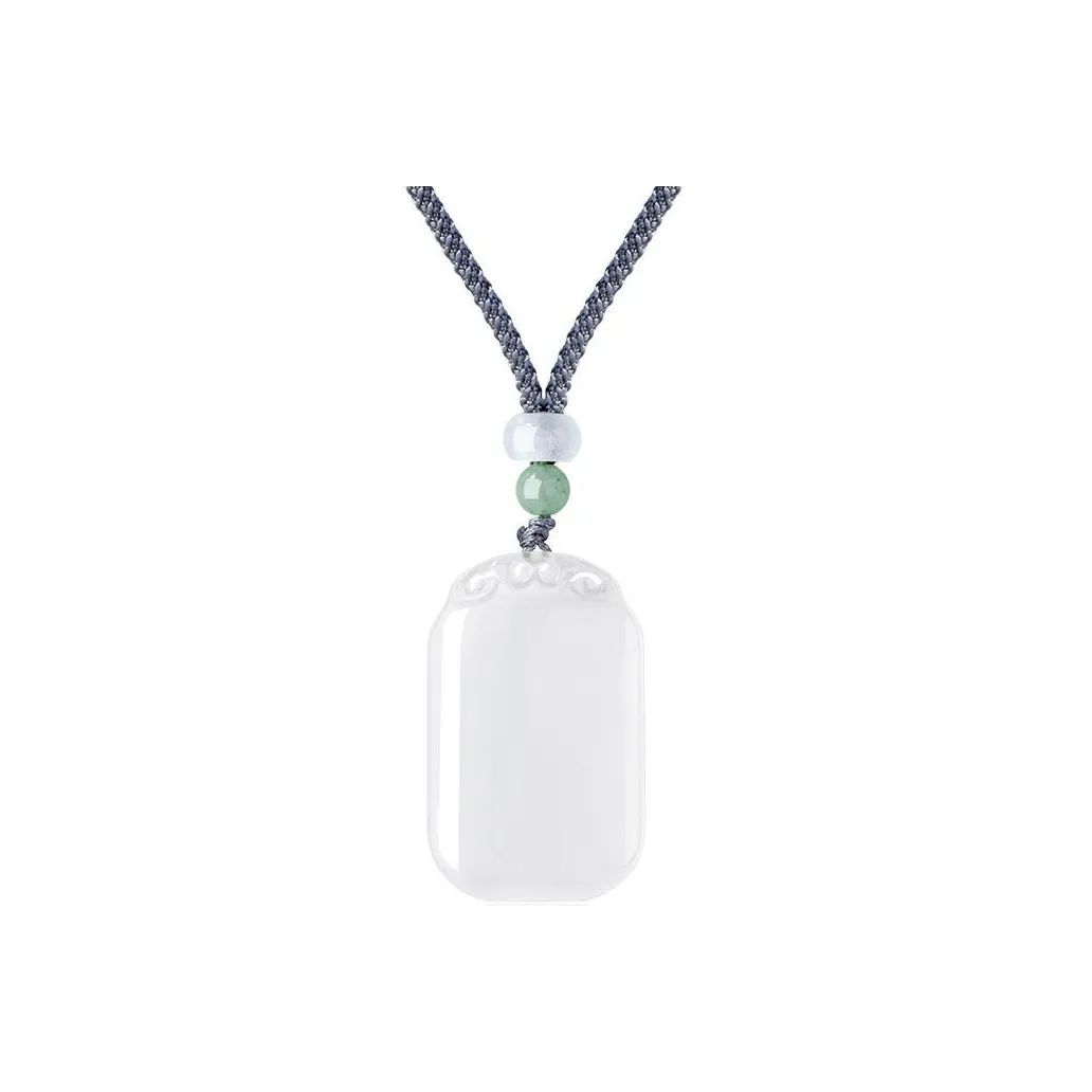 Lao Feng Xiang Chalcedony Necklaces Unisex
