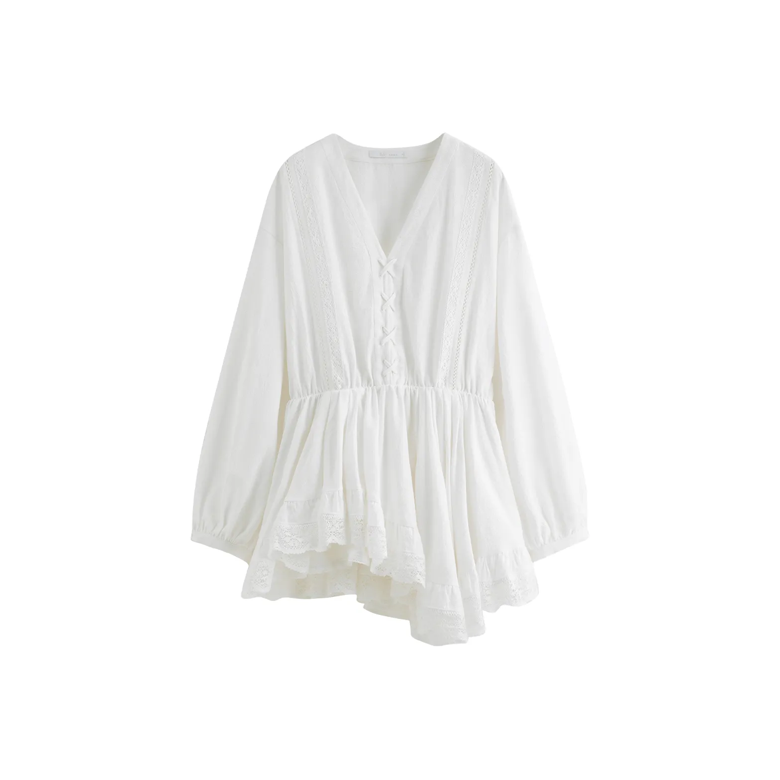 FANSILANEN Длинное платье с длинными рукавами женское