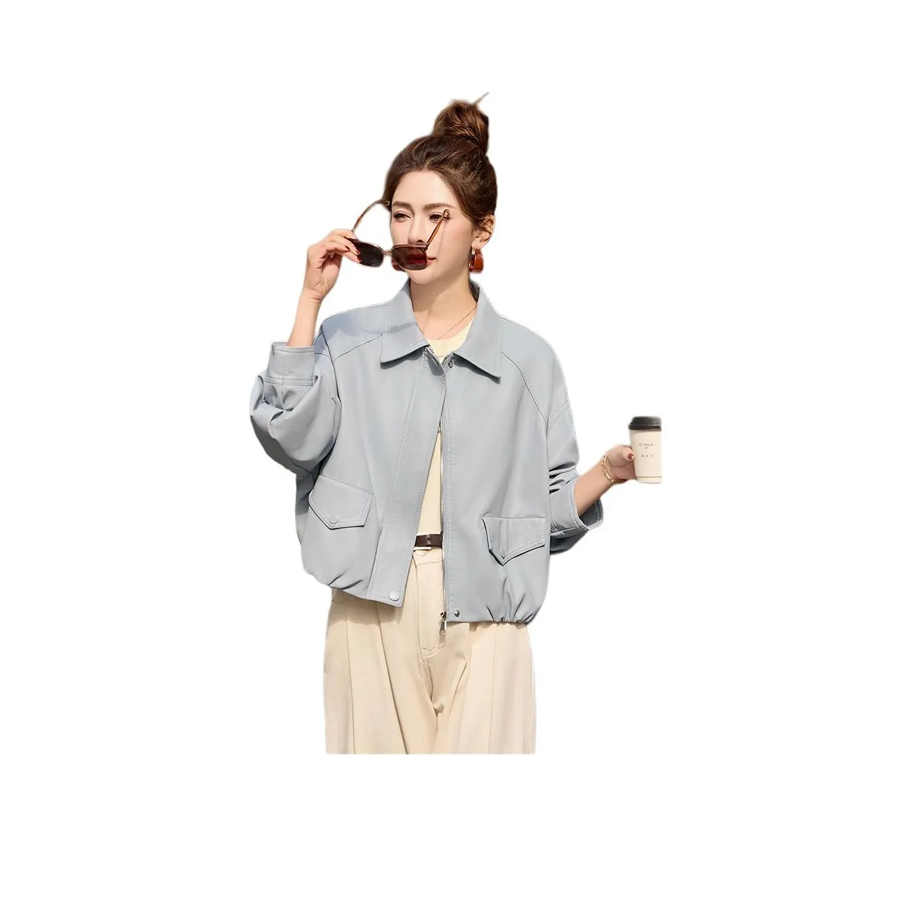 Fele.d Женские кожаные куртки