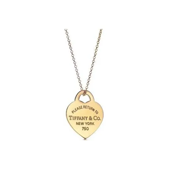 TIFFANY & CO. Return To Tiffany Collection 18K Gold Necklaces Women's Gold