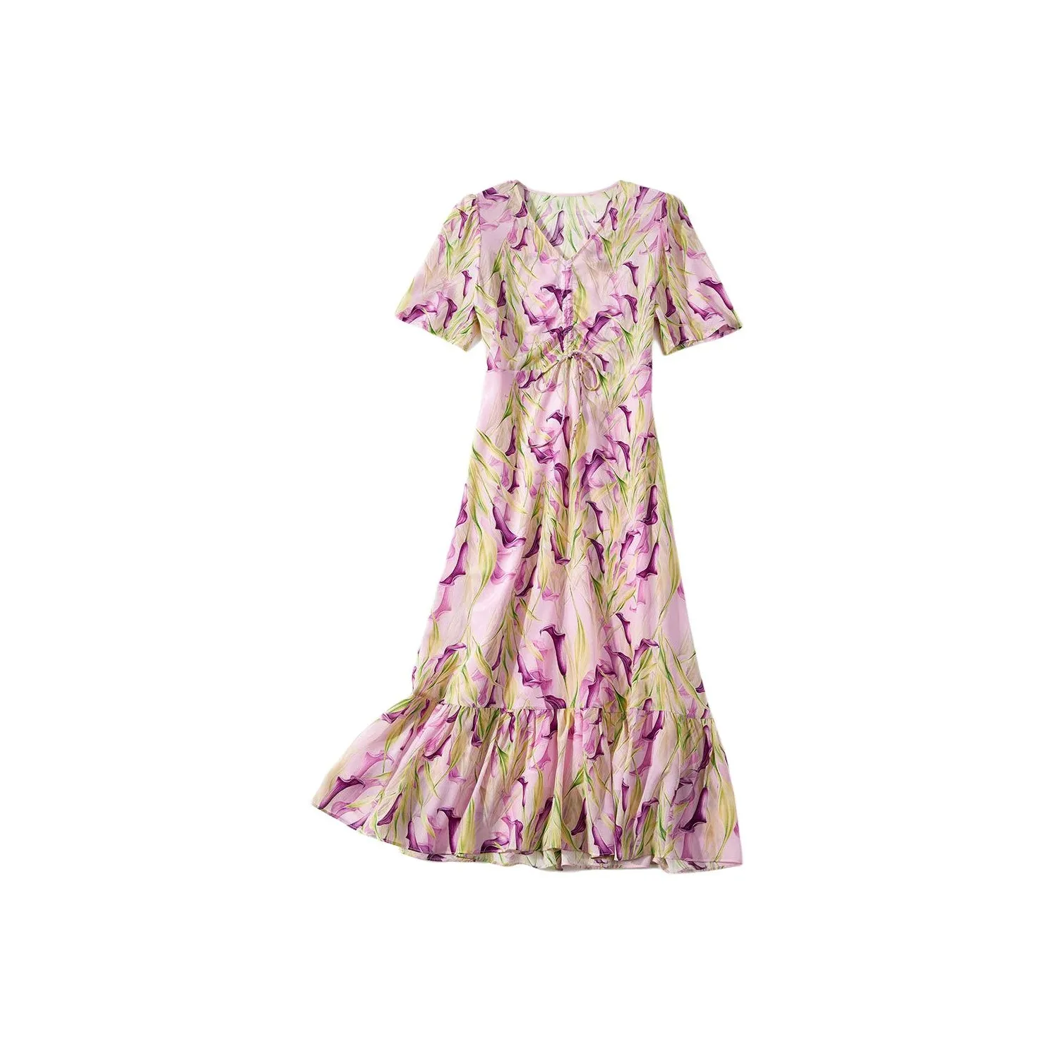 Devanro Короткий рукав Платье Женское