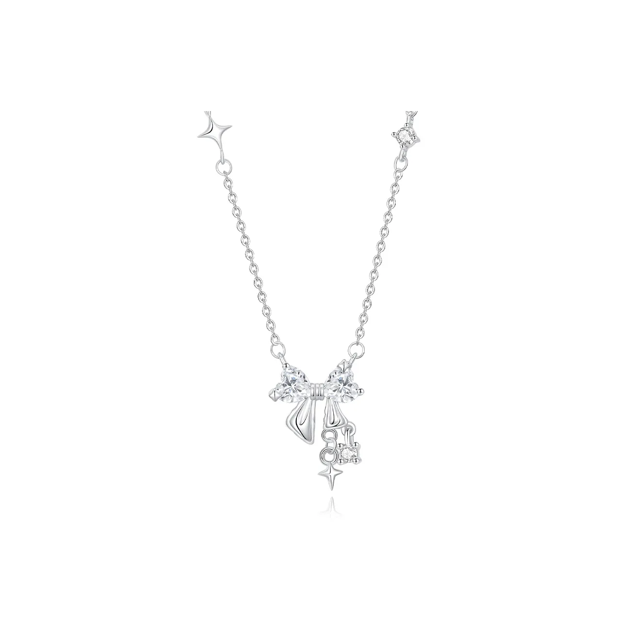 MISS TOOYA S925 Silver Necklaces Women's