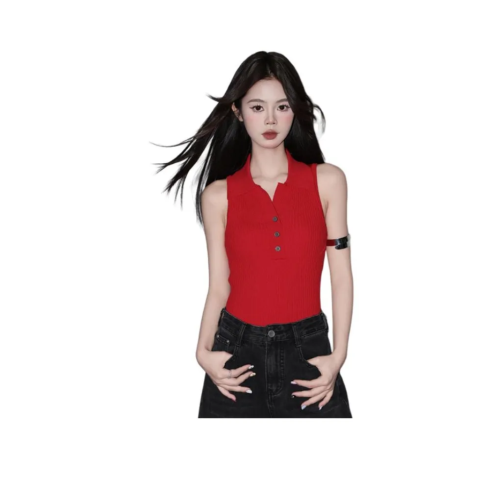 FOREVER 21 Женские майки красного цвета