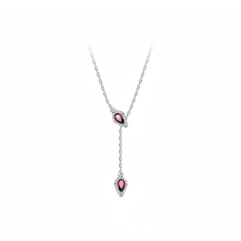Long Fu White Gold Plated Copper Necklaces Women's