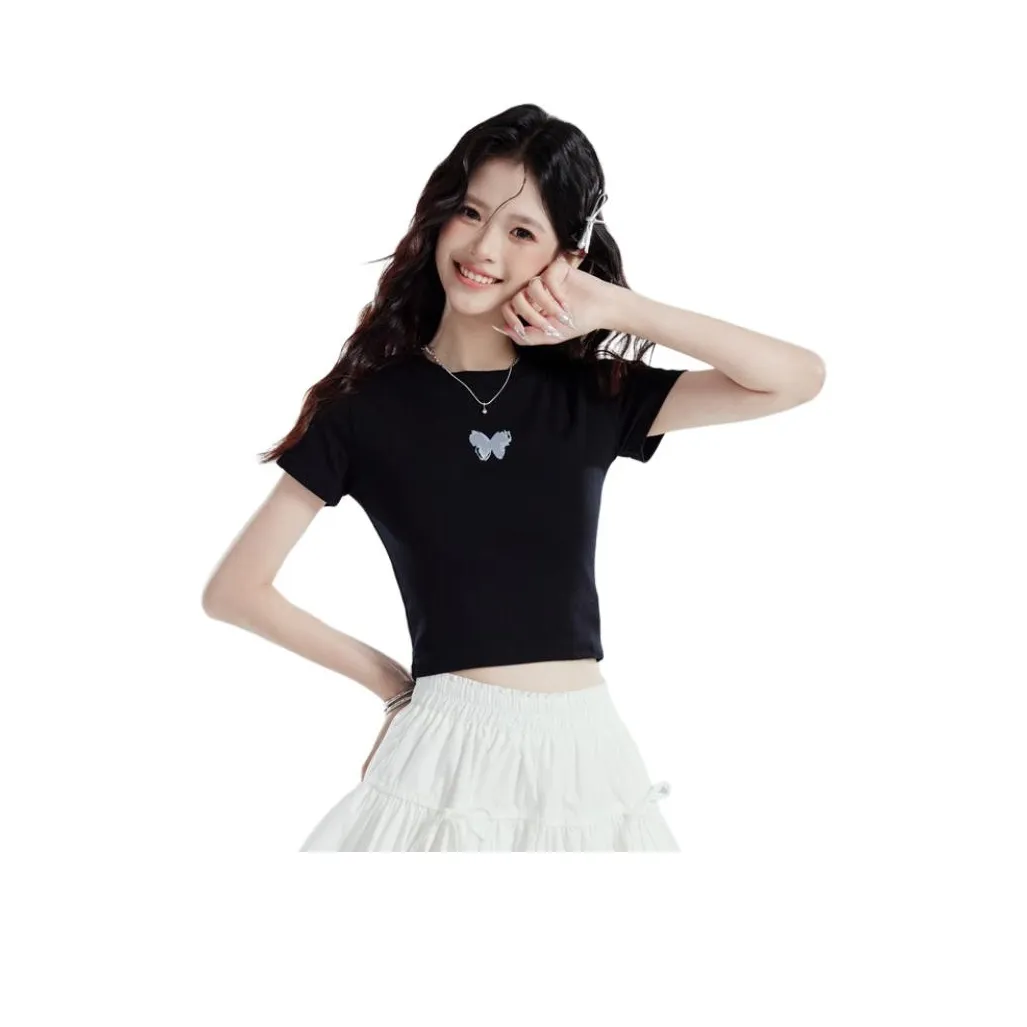 FOREVER 21 Черные Женские Короткие Топы