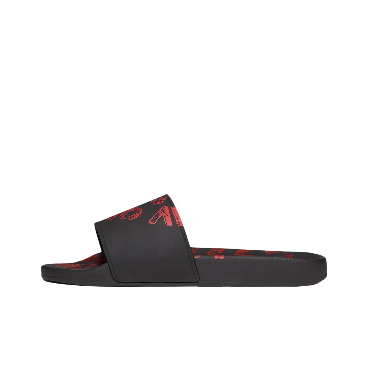 Valentino Amore Slide Slippers Men's Black