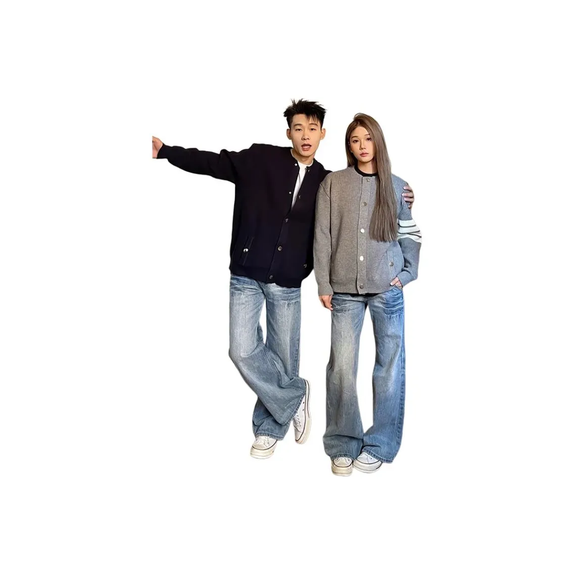 DARK HORSE American Premium Straight Fit Bootcut Pants Unisex