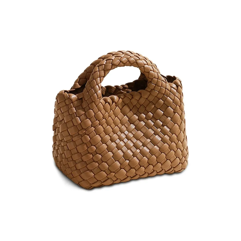 Crtnzo Kroez Сумка из синтетической кожи стандартная женская карамельно-коричневого цвета