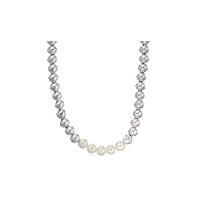 EMPORIO ARMANI Copper Alloy/Pearl Necklaces Men's