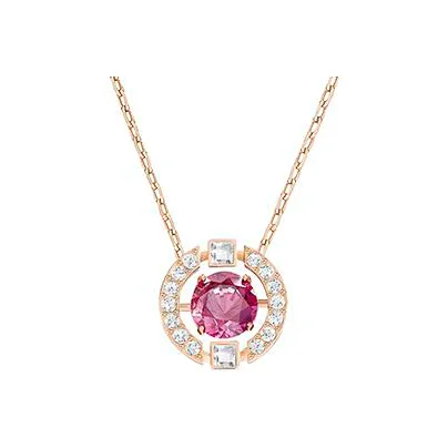 Swarovski Alloy Necklaces Women's Red