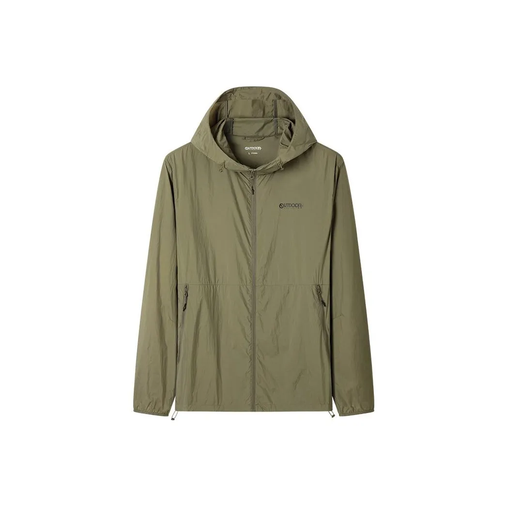 OUTDOOR PRODUCTS Breathable Sun Protection Clothing Men's Army Green