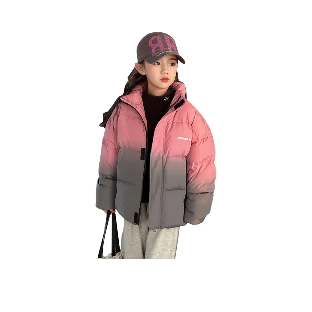 Yomi House Хлопковый пуховик Розовый Детский