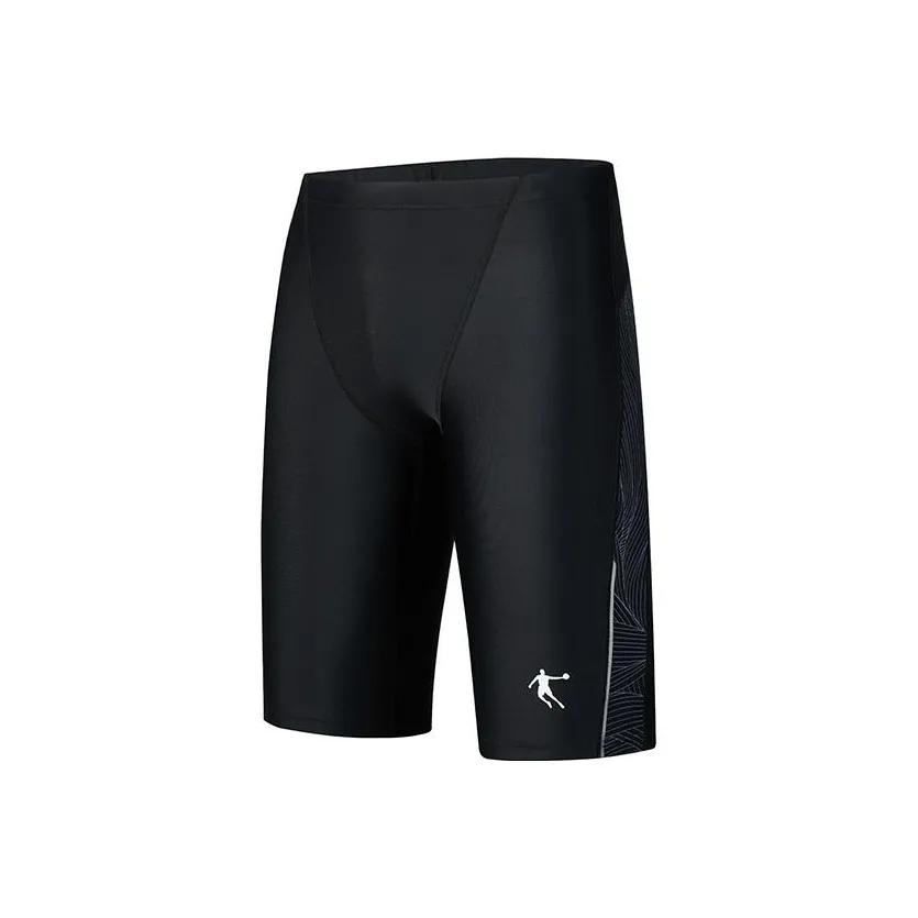 QIAODAN Плавательные шорты Мужские Черный Черный Серый С принтом