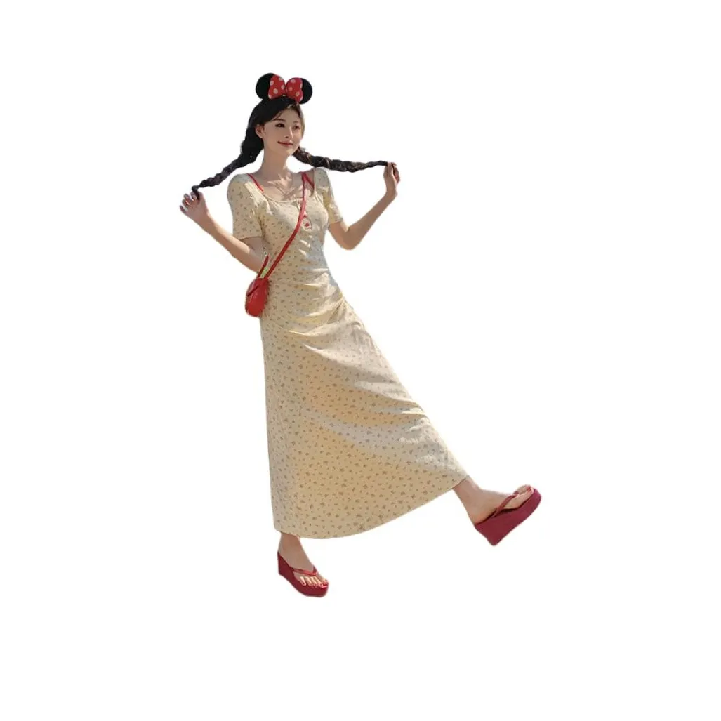 AURORA MUSE Короткий рукав Платье Женское