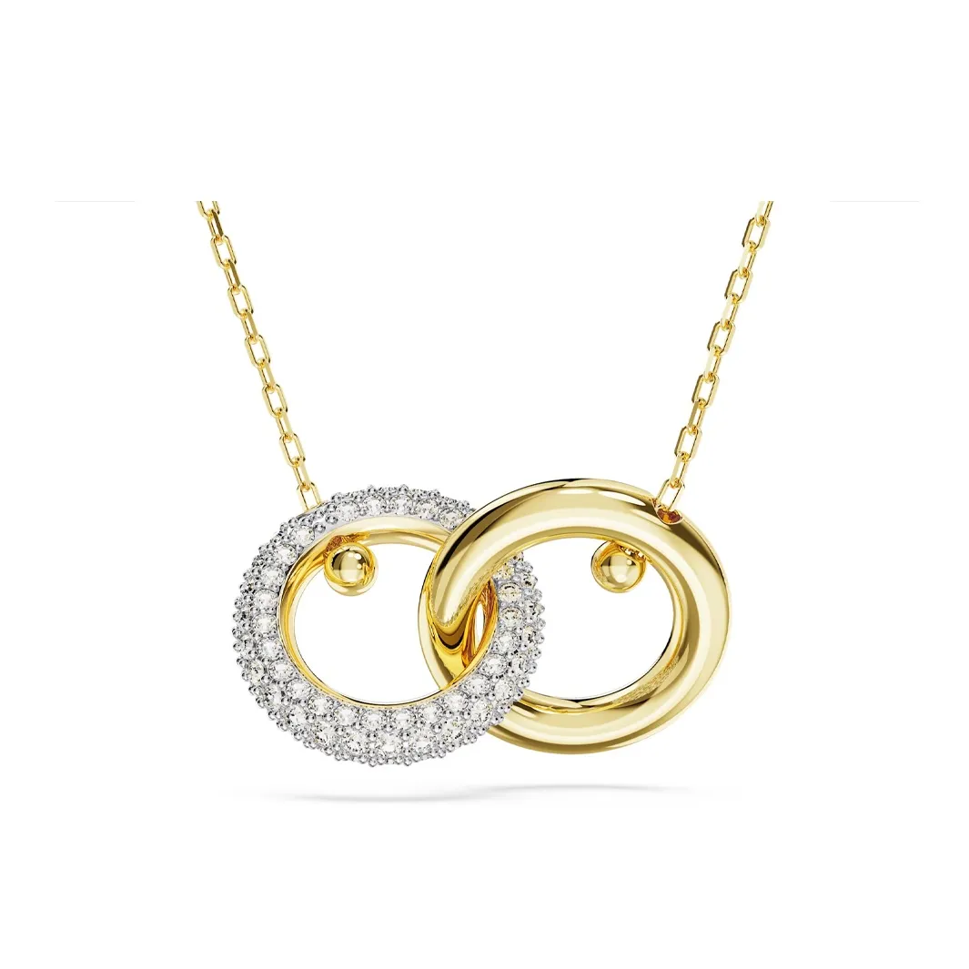 Swarovski Dextera Crystal embellished Interlinked Necklace