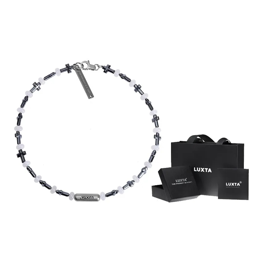 LUXTA Смешанные материалы Ожерелье Мужское