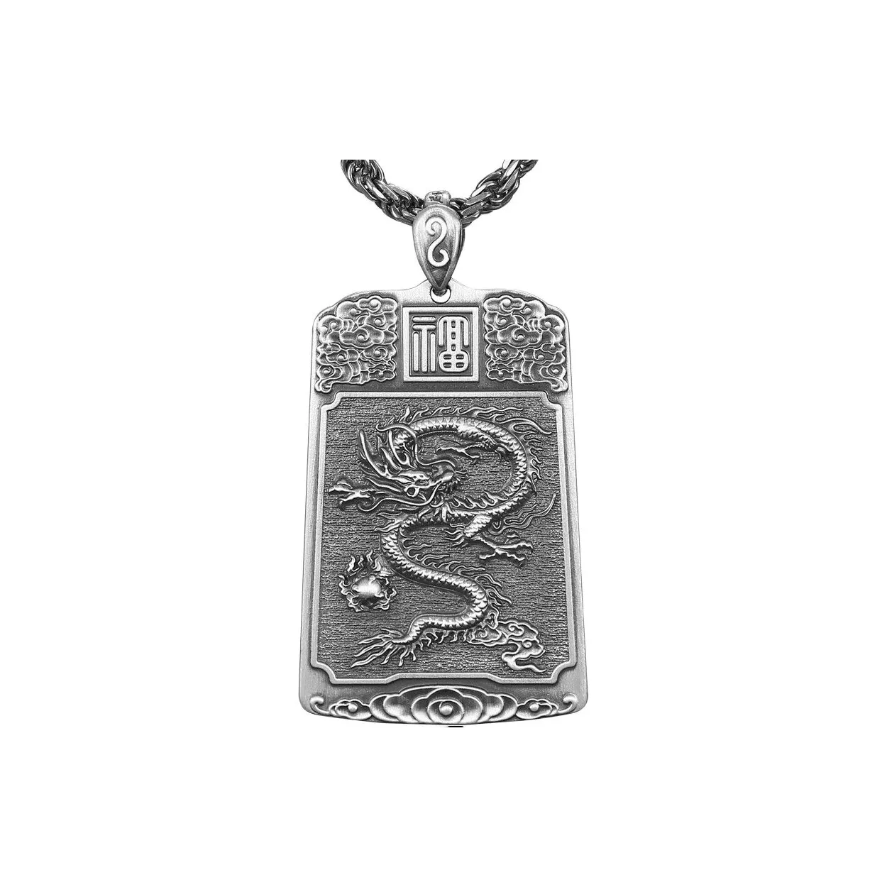 FUYUFU 999 Fine Silver Necklaces Unisex