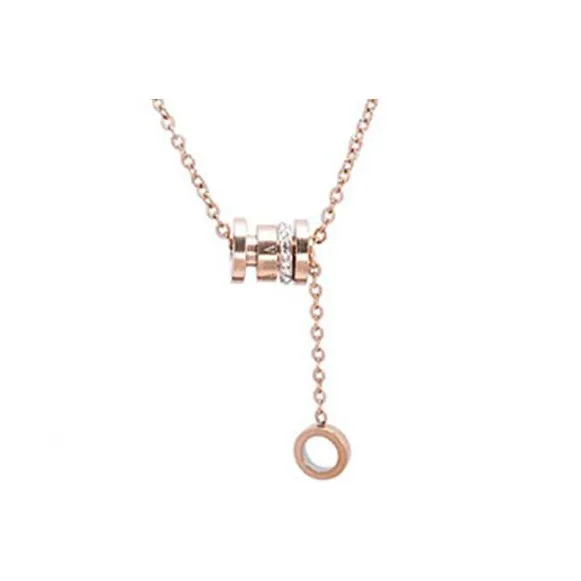 P&N Titanium Steel Necklaces Women's
