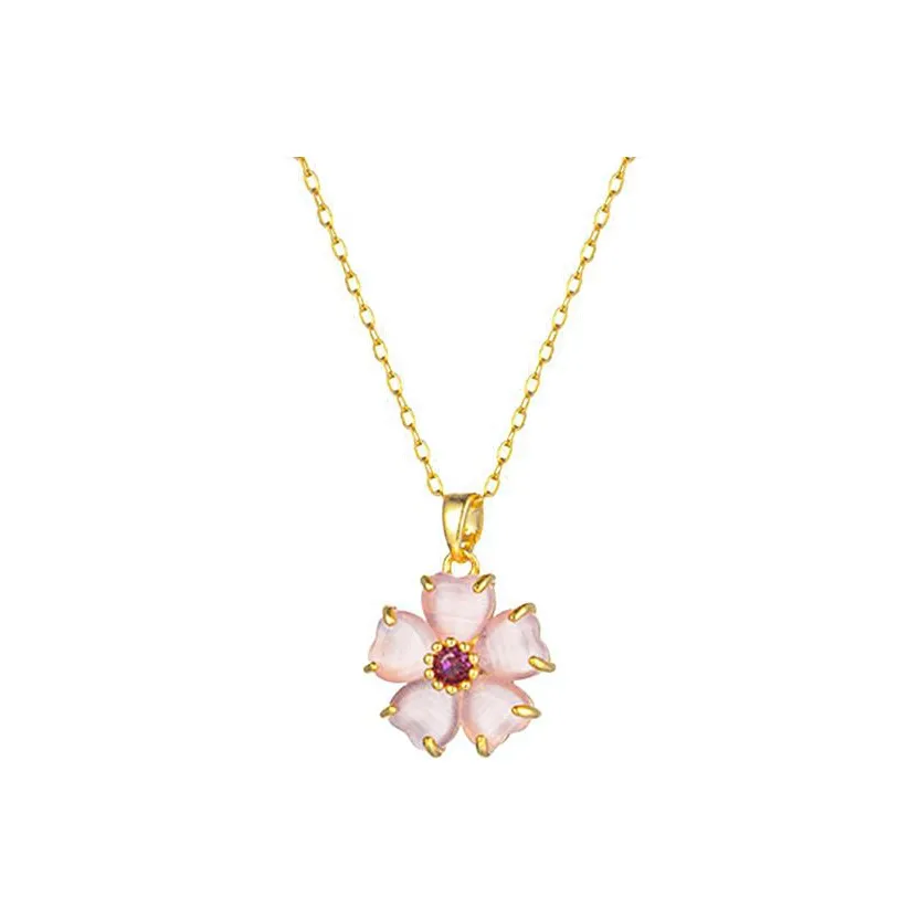 D.K.X Стекло Кошачий глаз Ожерелья Женские