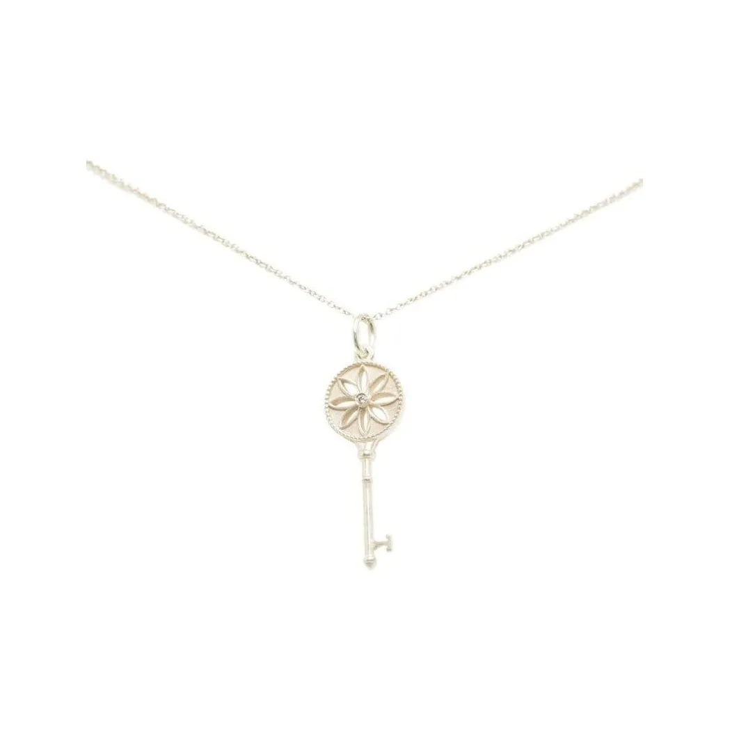 TIFFANY & CO. Pre-Owned 2000-2020 Diamond Daisy Key Necklace