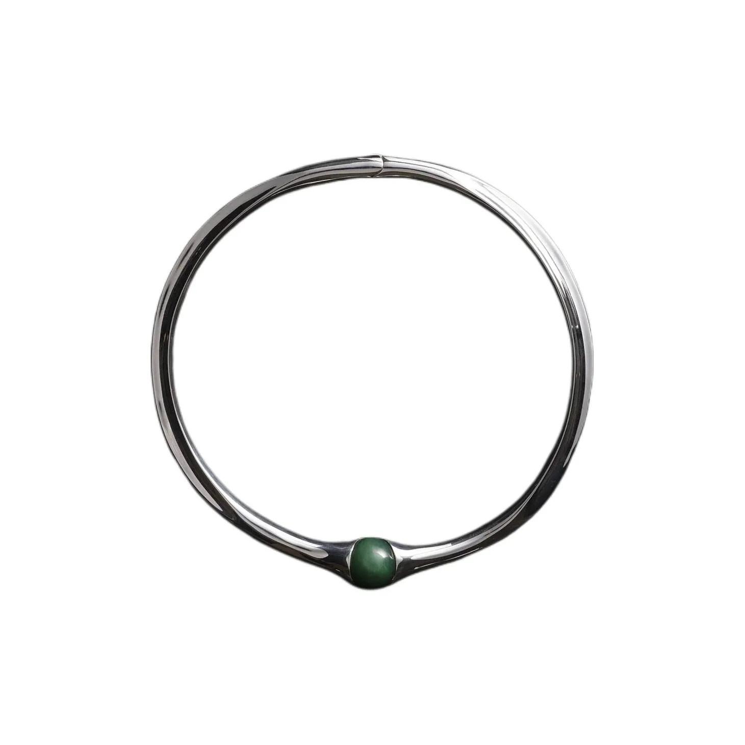 Sophie Buhai Sterling Silver, Jade Bead Necklaces Unisex Silver
