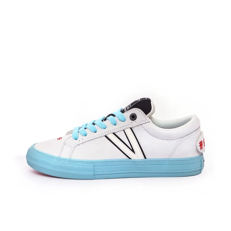 X JIMSUN Coverage, Cushioning, And Breathability Low Top Skateboard Shoes Unisex The Blue Of The Sky