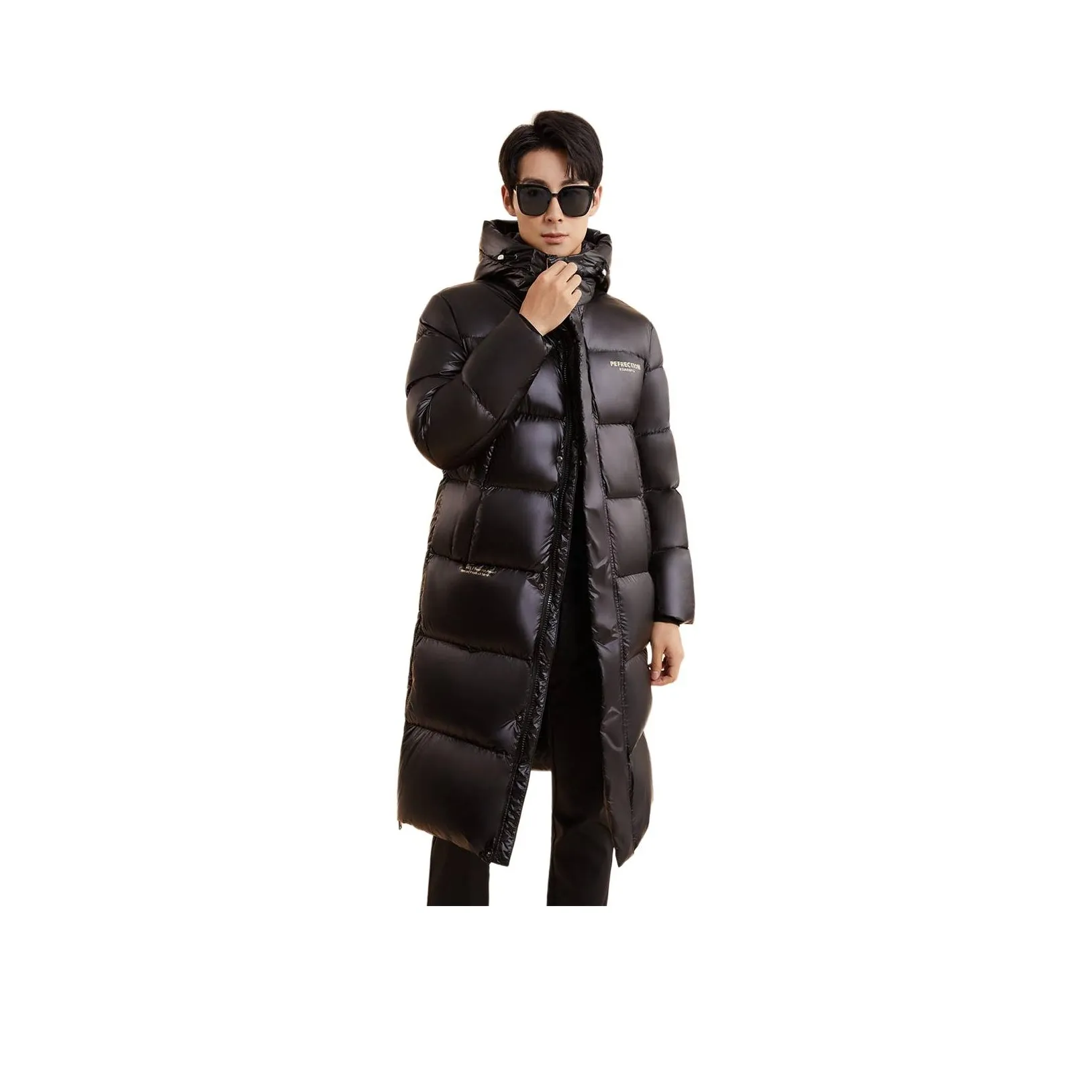 SUNDANCE LONG DOWN JACKET Мужской Bright Black