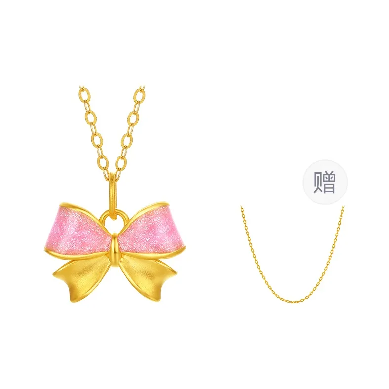 ZHOU LIU FU Gold Necklace Women's