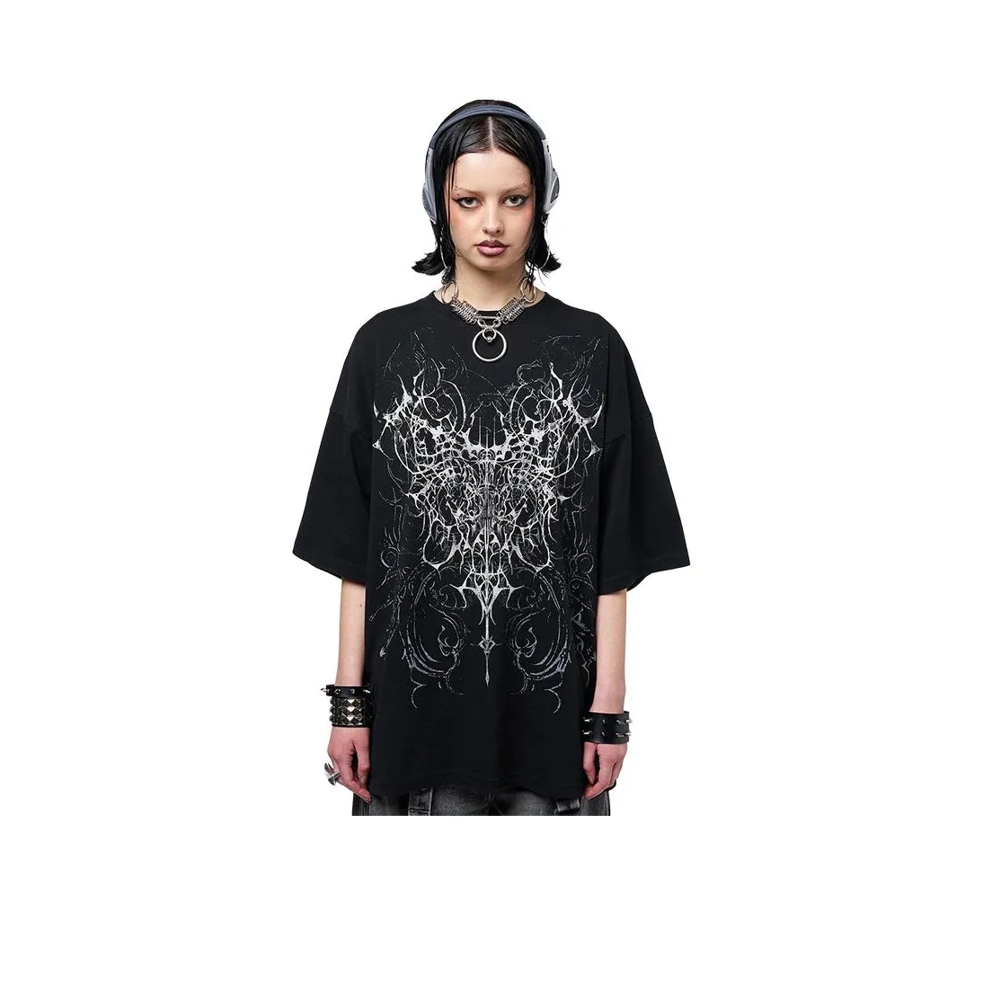 YEARNED Черная Унисекс Футболка